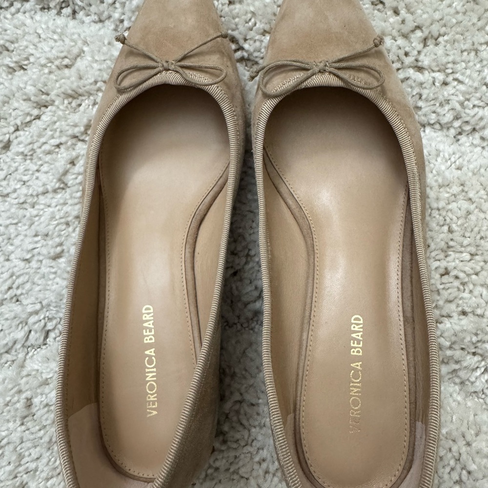 Veronica Beard, Cecile “Sand” Block Heel Women's Shoes - NEW NEVER WORN - Picture 4 of 10